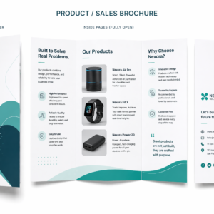 product/sales brochure
