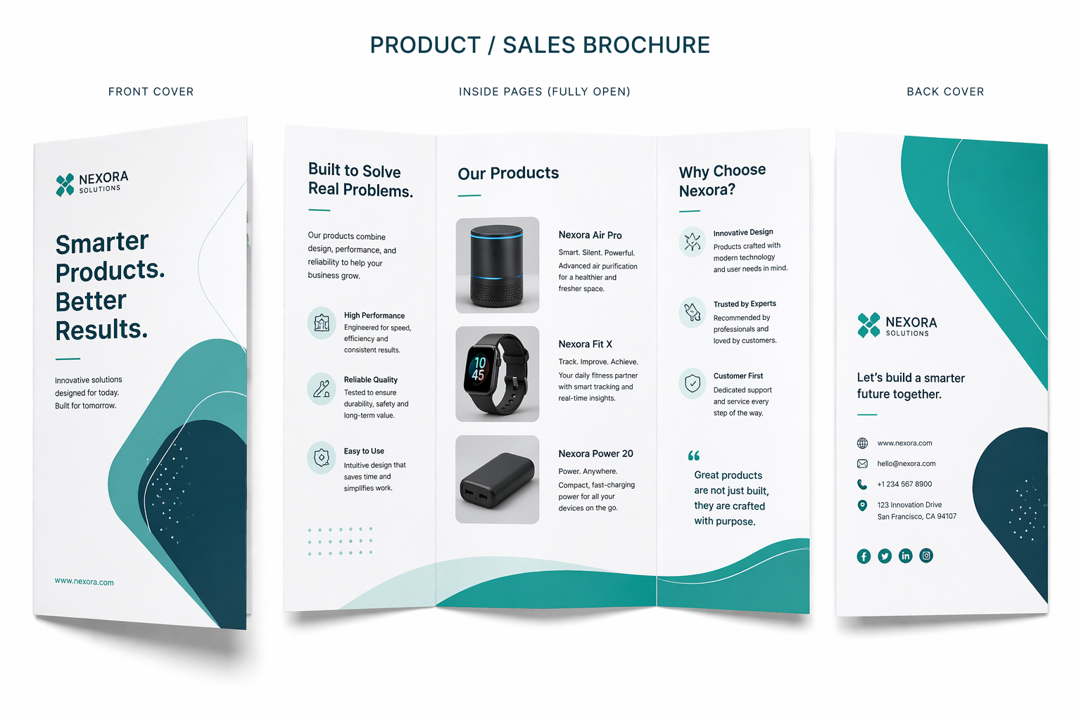 product/sales brochure