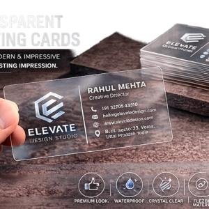 Transparent Visiting Cards