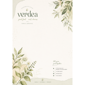 Botanical/Nature Letterhead (Soft, organic design for food or retail brands)